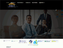 Tablet Screenshot of mbat.biz